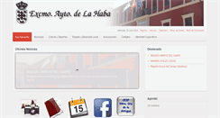 Desktop Screenshot of lahaba.es